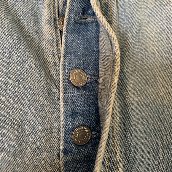 MENS VINTAGE 501 LEVIS FADED BLUE DECEMBER 1998 0134 33 X 33 SUMMER SCHOOL - Picture 15 of 16